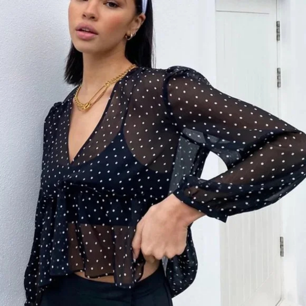 aritzia x Sunday Best jinx blouse